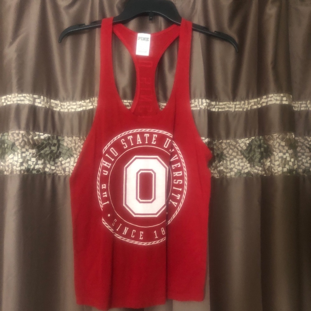 PINK Ohio State Tank Top